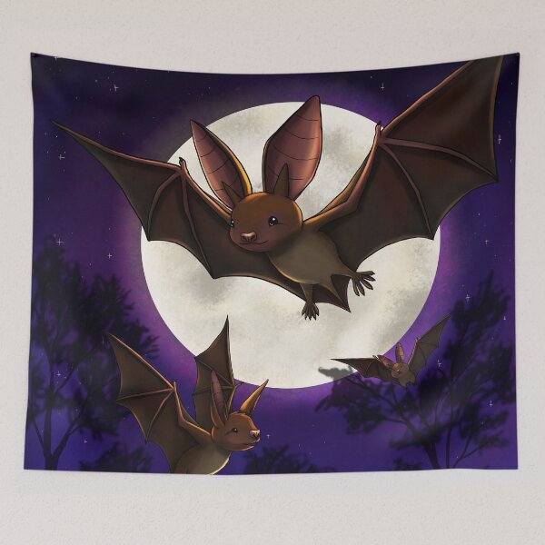 Item preview, Three Bats designed and sold by JeMiChi Art.