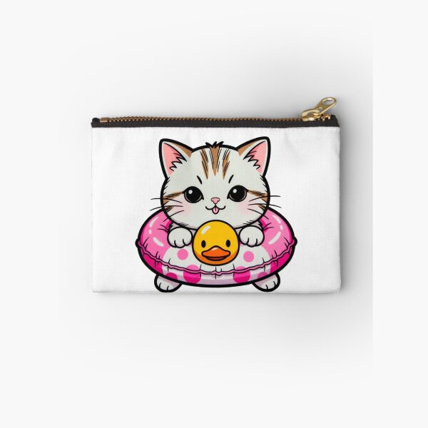 Item preview, Cute Cat In Pink Donut Pool Float designed and sold by SassyArtistry.