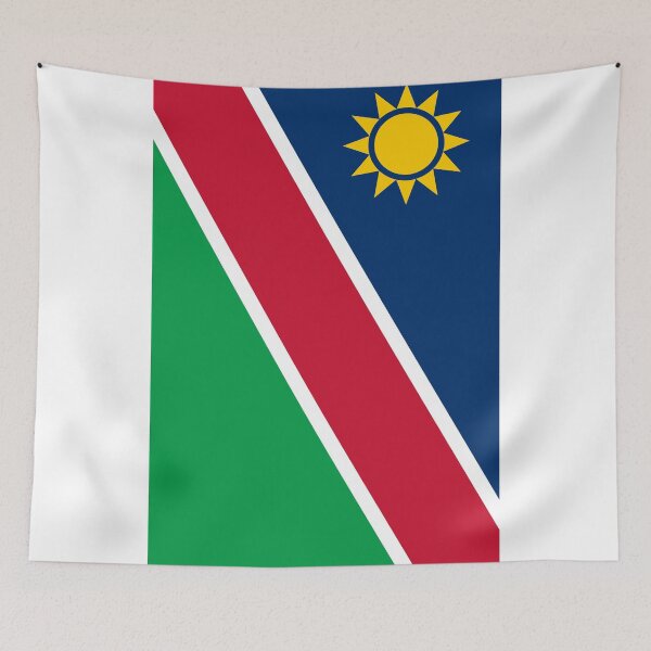 Item preview, Vertical Namibia Flag Design designed and sold by NTGUILTY.