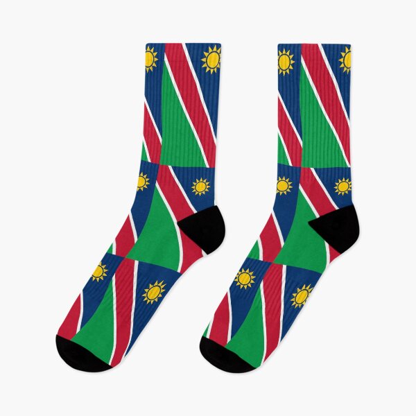 Item preview, Vertical Namibia Flag Design designed and sold by NTGUILTY.