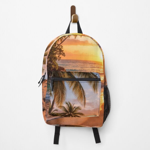 Item preview, Golden Sunset on Tropical Beach designed and sold by JuViRo.