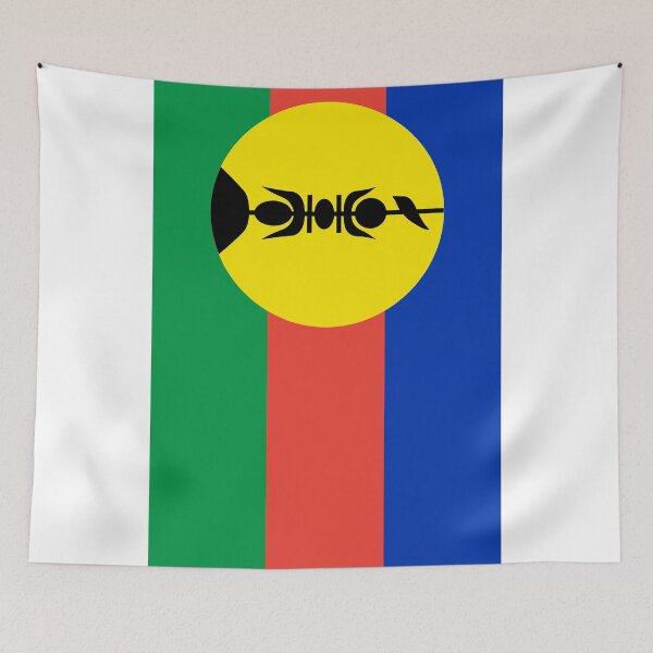 Item preview, Vertical New Caledonia Flag Design designed and sold by NTGUILTY.