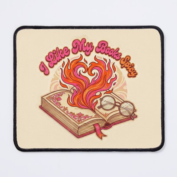 Item preview, I Like My Books Spicy designed and sold by Twelve Layers.