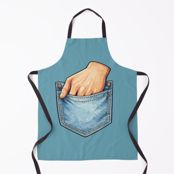 Item preview, Pocket Hand Sticker – Minimal Everyday Gesture Illustration designed and sold by Ahmed Elgendy.