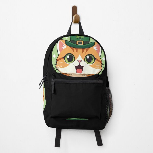 Item preview, Cat Wearing Leprechaun Hat St Patricks Day designed and sold by SassyArtistry.