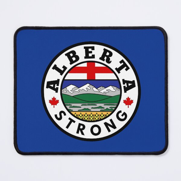 Item preview, ALBERTA STRONG (round) designed and sold by fetch-it-studio.