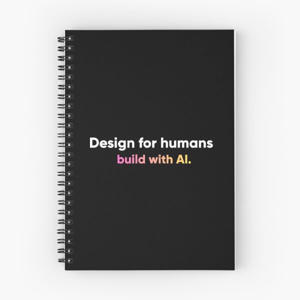 Item preview, UX Designer Quote - Design for Humans, Build with AI (Product Design / Figma / AI) designed and sold by Artio-ArtShop.