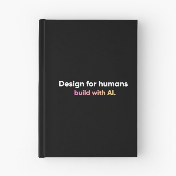 Item preview, UX Designer Quote - Design for Humans, Build with AI (Product Design / Figma / AI) designed and sold by Artio-ArtShop.