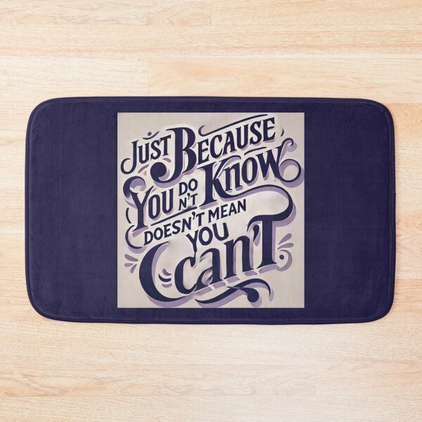 Item preview, Typographic motto designed and sold by snoWorkshop.