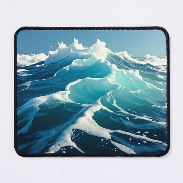 Item preview, Blue Ocean Waves Sea Water Surface designed and sold by SassyArtistry.
