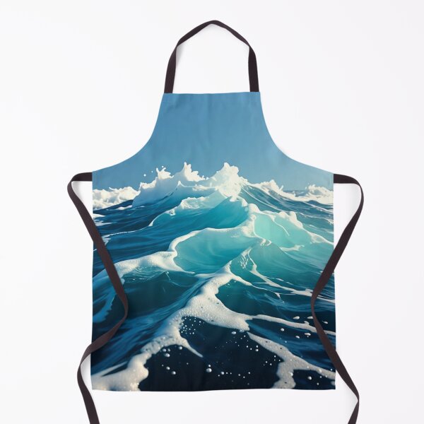 Item preview, Blue Ocean Waves Sea Water Surface designed and sold by SassyArtistry.