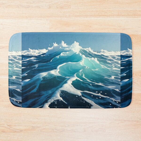 Item preview, Blue Ocean Waves Sea Water Surface designed and sold by SassyArtistry.