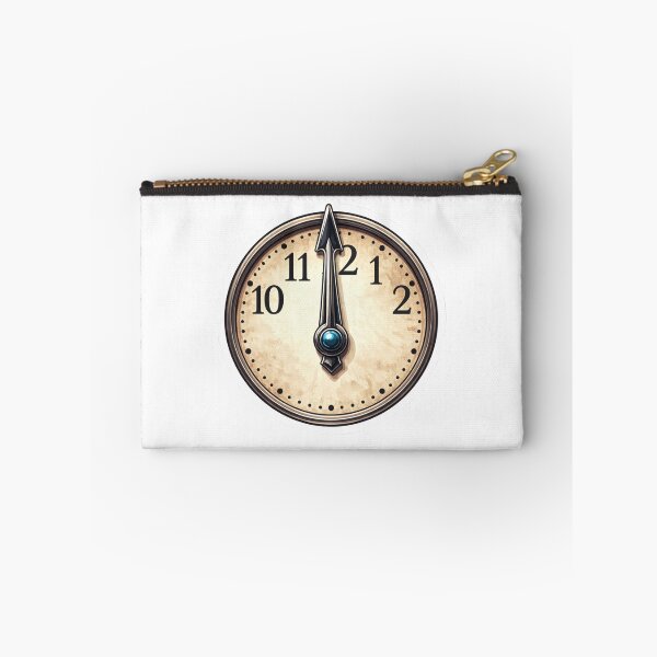 Item preview, Minute Hand Sticker – Time & Minimal Clock Illustration designed and sold by Ahmed Elgendy.