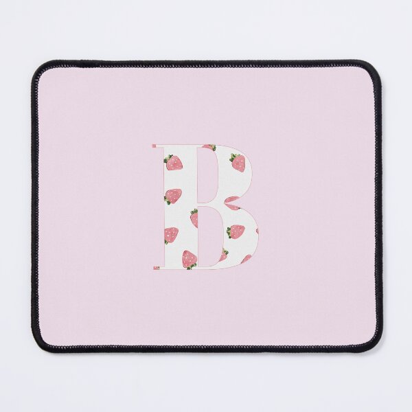 Item preview, strawberry patch capital B designed and sold by creationsbymego.