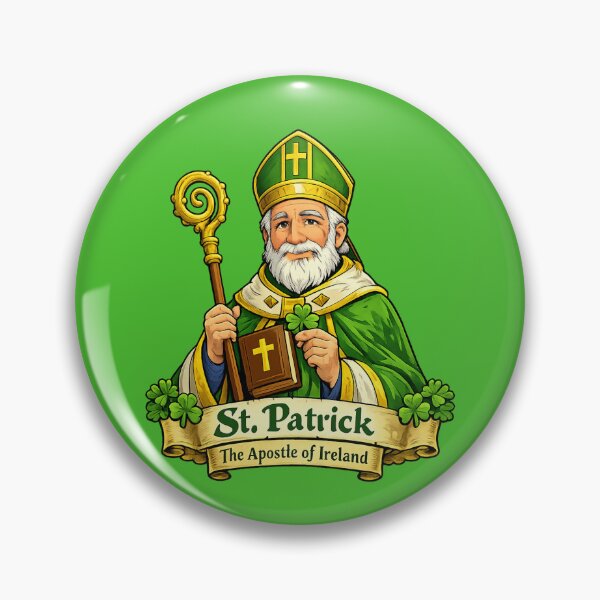Item preview,  St.Patrick Apostle of Ireland  designed and sold by JamesDunican.