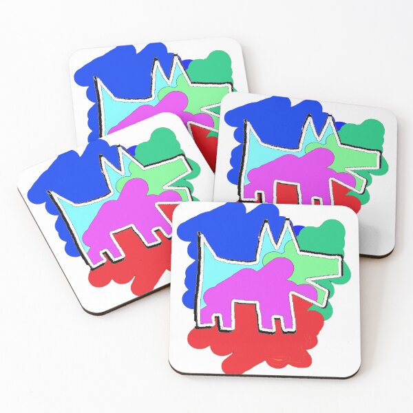 Item preview, graffiti dogs smiles funny 123456 designed and sold by LowEndGraphics.