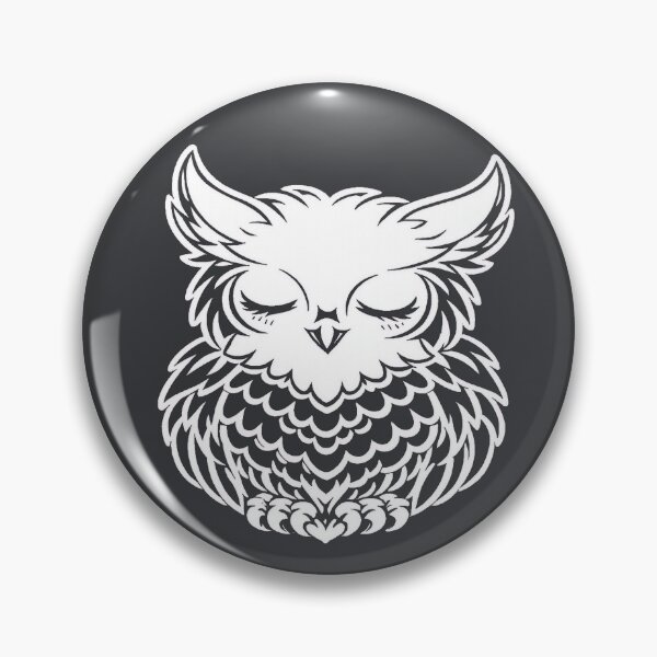 Item preview, Sleepy Owl designed and sold by PrettyRottenCo.