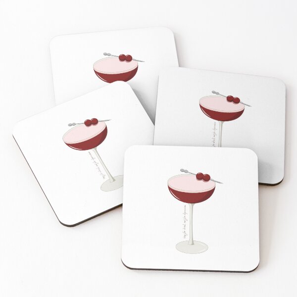 Item preview, The girly vibe cocktail "time for drink, not for depression" designed and sold by asssyau.