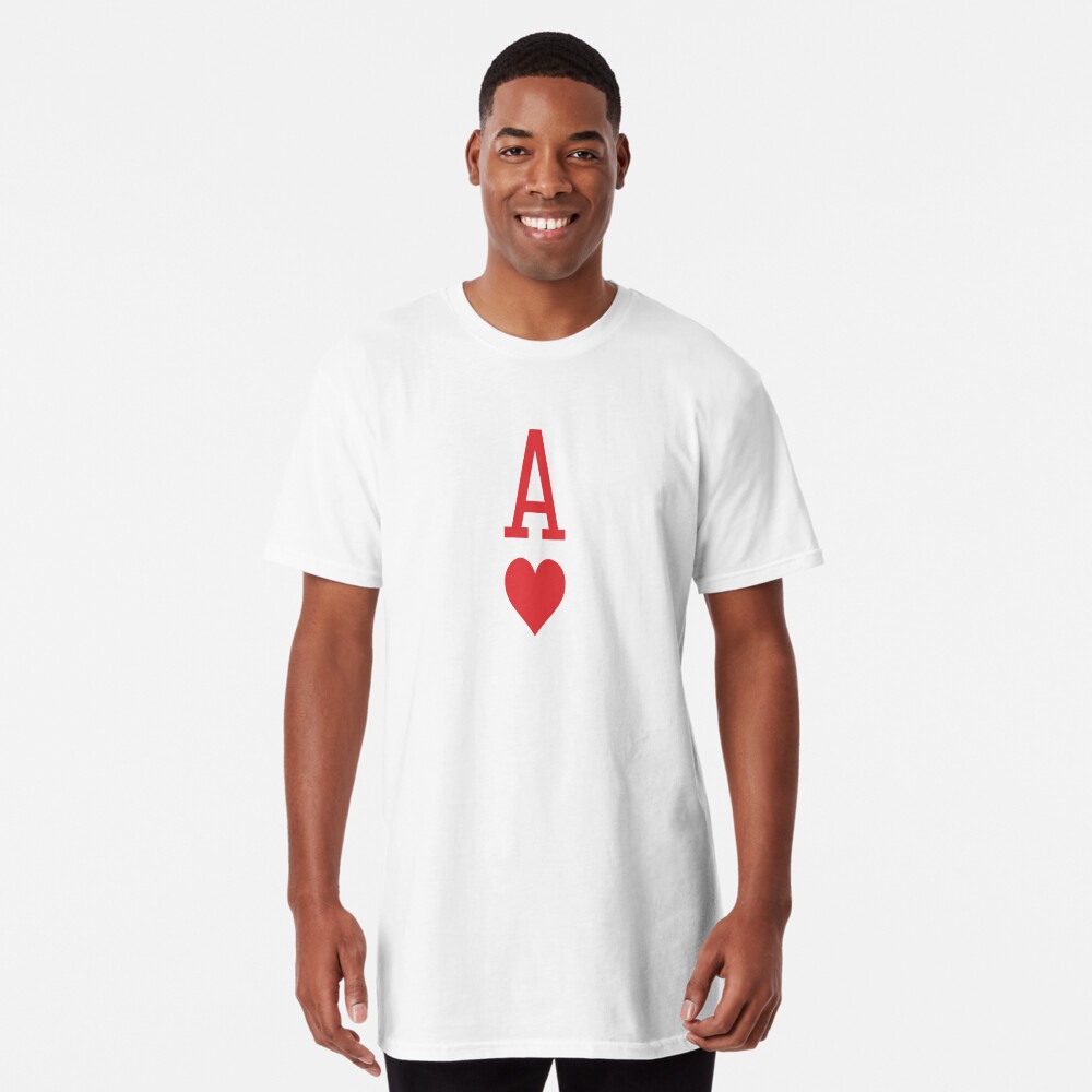 "Ace of hearts" Tshirt by Caldofran Redbubble