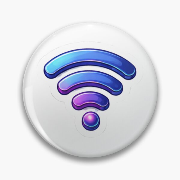 Item preview, WiFi Signal Sticker – Minimal Tech Icon designed and sold by Ahmed Elgendy.