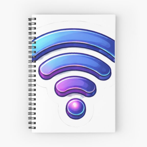 Item preview, WiFi Signal Sticker – Minimal Tech Icon designed and sold by Ahmed Elgendy.