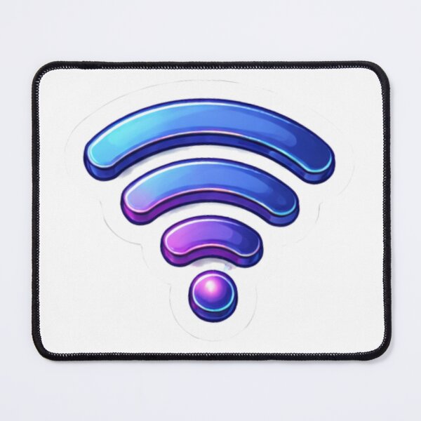 Item preview, WiFi Signal Sticker – Minimal Tech Icon designed and sold by Ahmed Elgendy.