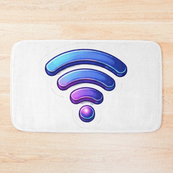 Item preview, WiFi Signal Sticker – Minimal Tech Icon designed and sold by Ahmed Elgendy.