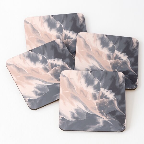 Item preview, Arte abstracto con textura de piedra de mármol gris beige designed and sold by SassyArtistry.