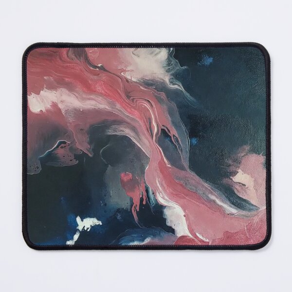 Item preview, Red Blue Marble Abstract Stone Texture Art designed and sold by SassyArtistry.