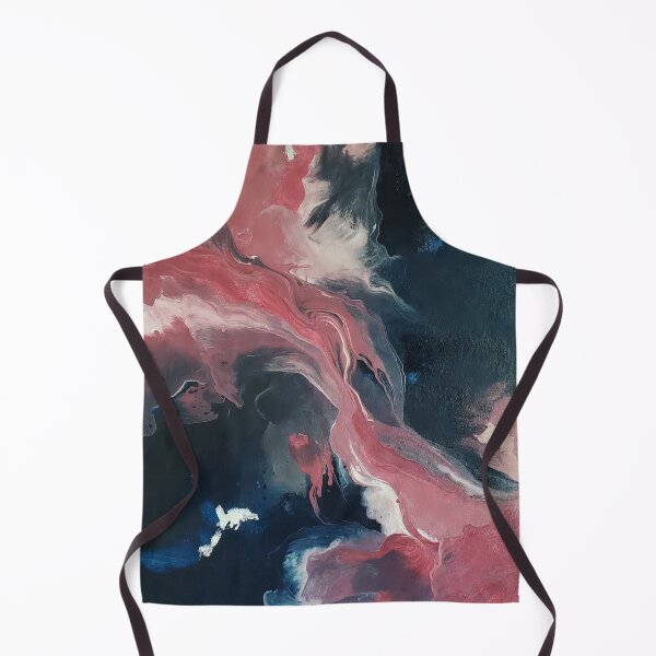 Item preview, Red Blue Marble Abstract Stone Texture Art designed and sold by SassyArtistry.