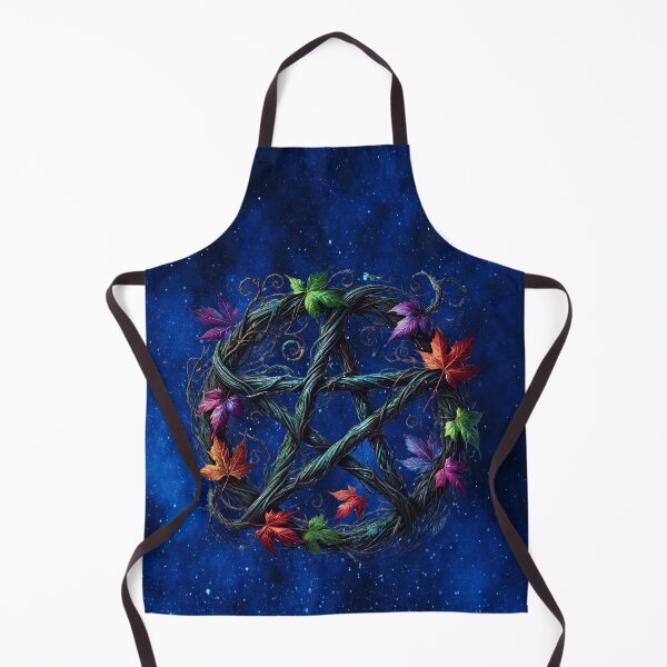 Item preview, Star of Protection – Enchanted Nature Pentagram Art designed and sold by MysticOzzy.