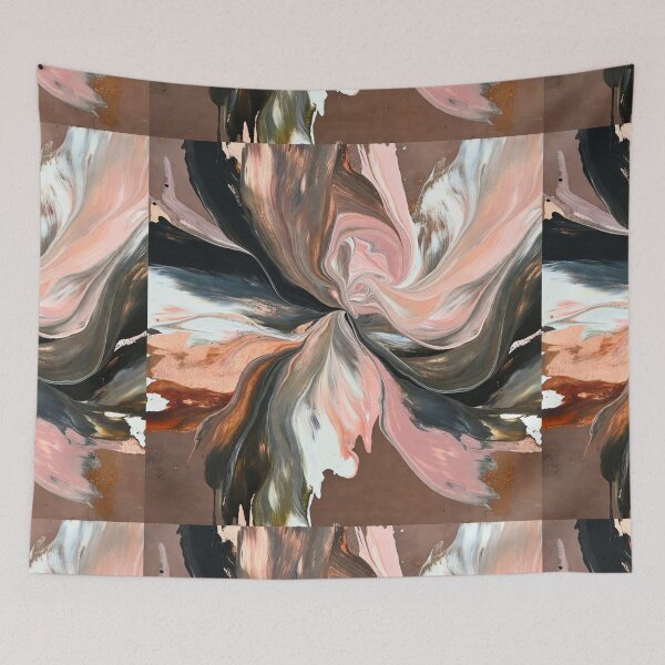 Item preview, Beige Pink Marble Abstract Stone Texture Art designed and sold by SassyArtistry.