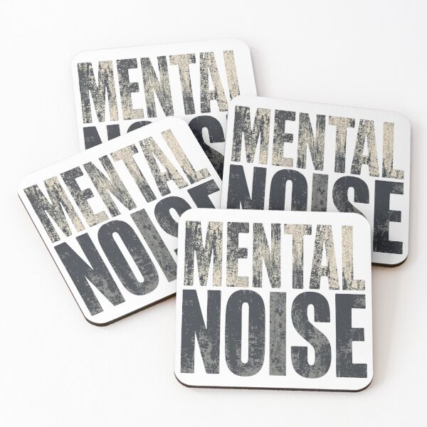 Item preview, Mental Noise — Raw Grunge Typography designed and sold by FindYouByZ.