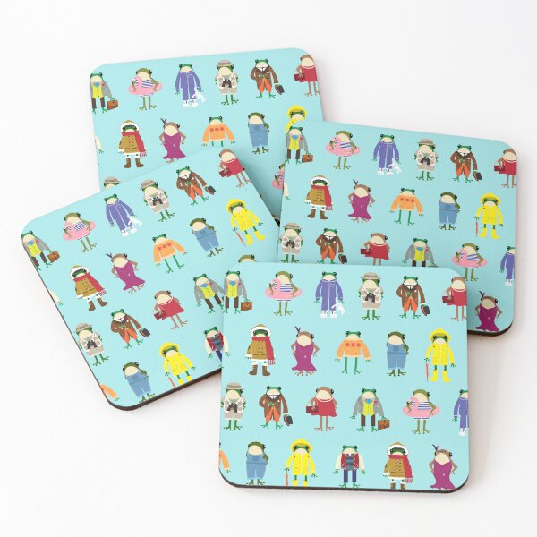 Item preview, Fashionable frogs designed and sold by Jennifer Ladd.