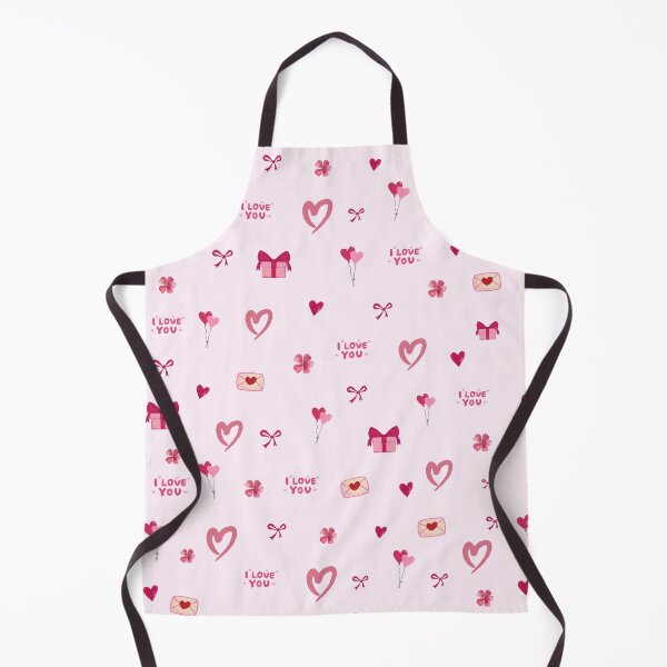 Item preview, Cute Pink Valentine Pattern with Hearts & Love Notes designed and sold by Nanobloom.