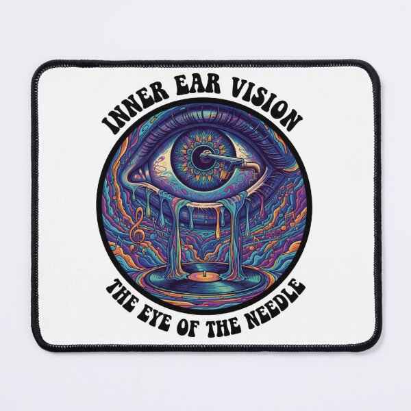 Item preview, Inner Ear Vision - Psychedelic Vinyl Eye Art designed and sold by ELIAS BRICK INTELLIGENT GROOVE.