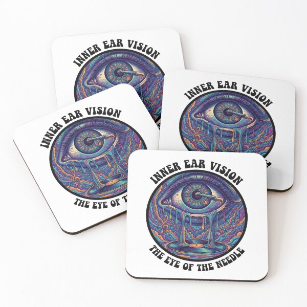 Item preview, Inner Ear Vision - Psychedelic Vinyl Eye Art designed and sold by ELIAS BRICK INTELLIGENT GROOVE.