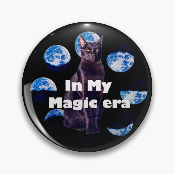 Item preview, In My Magic Era – Mystic Black Cat Moon Cycle designed and sold by SlowlyMiracles.