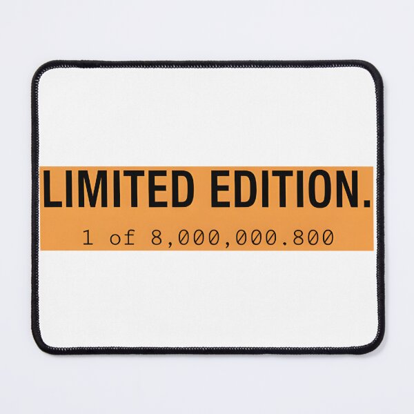 Item preview, Limited Edition 1 of 8 Billion – Ironic Humanity Motif designed and sold by Fuechse.