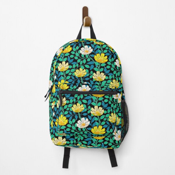 Item preview, Colorful yellow flower vines designed and sold by Jennifer Ladd.
