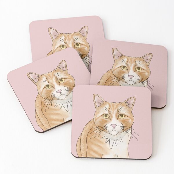 Item preview, Leonard the Cat designed and sold by ✨ Drawn by Jillian ✨.