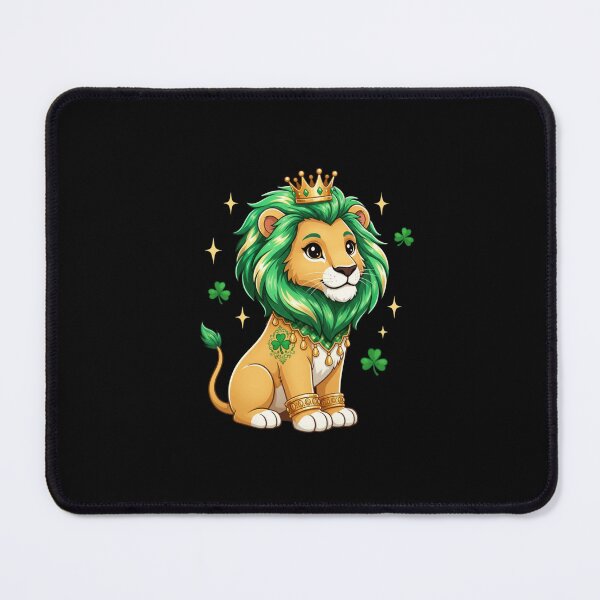 Item preview, King Lion St Patrick's Day Irish Pride designed and sold by CORJIDOG-ART.