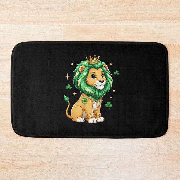 Item preview, King Lion St Patrick's Day Irish Pride designed and sold by CORJIDOG-ART.