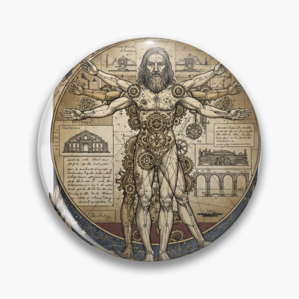 Item preview, Vitruvian Man Leonardo Da Vinci Geometry Science Artist Gift designed and sold by LEANBOY.