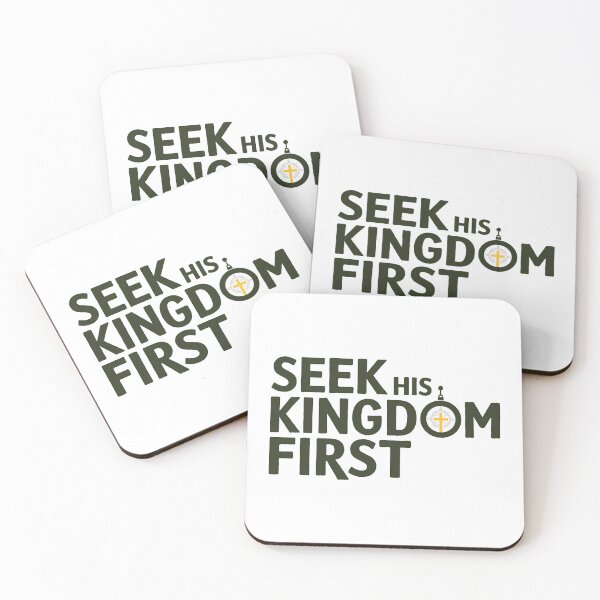 Item preview, "Seek His Kingdom First" Design designed and sold by Pastor Reeves Studio.
