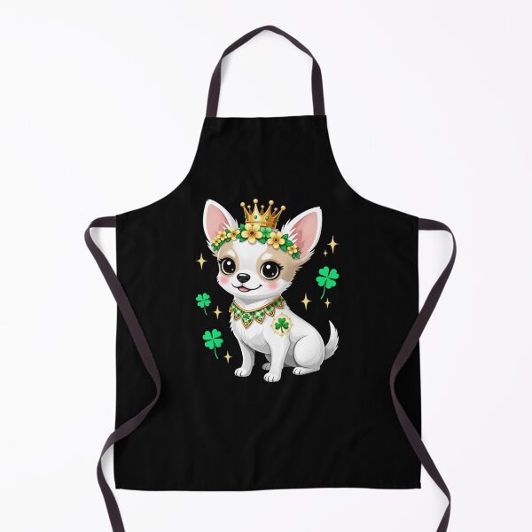 Item preview, Chihuahua Queen Shamrock Crown designed and sold by CORJIDOG-ART.