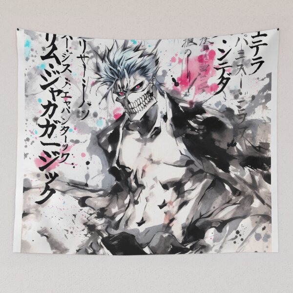 Artikelvorschau, Grimmjow Sumi-e entworfen und verkauft von AnimeArsenalPrints.