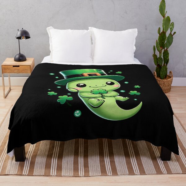Item preview, Lucky Little Leprechaun Gecko St Patricks Day designed and sold by CORJIDOG-ART.