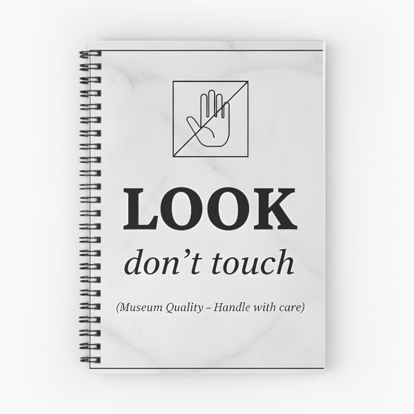 Item preview, Look Don’t Touch – Museum Quality Humor Design designed and sold by Fuechse.