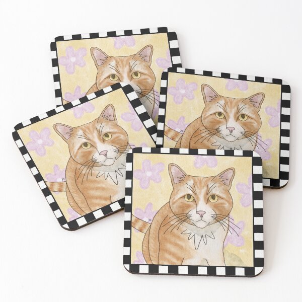 Item preview, Funky Lenny the Cat designed and sold by ✨ Drawn by Jillian ✨.